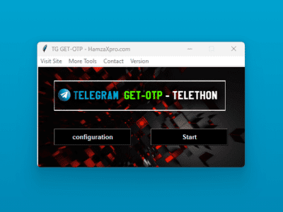 Telegram Get OTP Tool